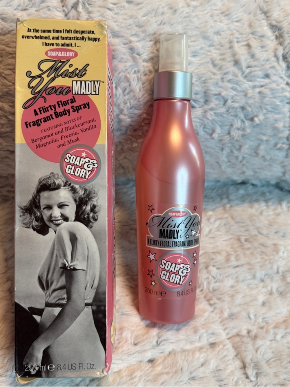 Soap & Glory Mist You Madly Floral Body Spray - Pink & Yellow Design - Picture 2 of 4